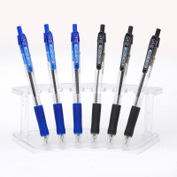 晨光(M&G)文具0.7mm蓝色按动圆珠笔 办公原子笔 中油笔 12支/盒BP8106