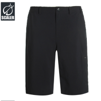 思凯乐SCALER户外新款男五分裤夏休闲短裤运动速干短裤子黑色(男)F3210169 M/L/XL/XXL/3XL