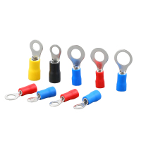 圆型预绝缘端头 1000个/包 圆型冷压端子 预绝缘铜鼻 端子