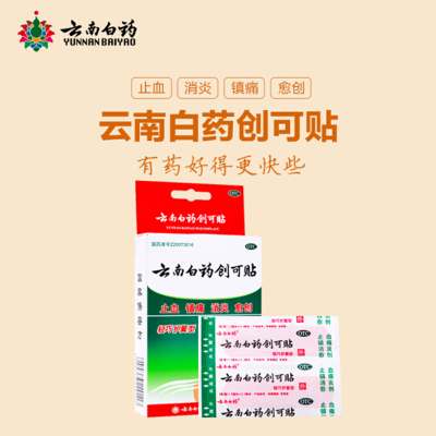 云南白药防暑物资礼包(板蓝根颗粒、洋生医药创可贴、云南白药创可贴、藿香正气胶囊、野菊花止痒抑菌喷剂、红花油、人丹)