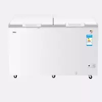 海尔（Haier ）519升 冰柜商用大容量卧式冷柜双开门冷藏冷冻柜 BC/BD-519HCZ