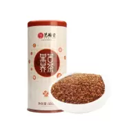 艺福堂 茶叶花茶 养生茶 四川凉山黑苦荞 荞麦茶全胚芽颗粒花草茶500g