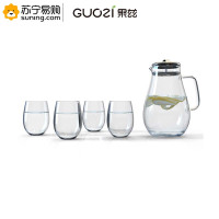 果兹(GUOZI) 泉心泉意·水叮咚壶具套装GZ-L02 1800ml+320ml×4