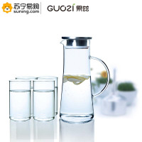 果兹(GUOZI) 炫茗水具套装GZ-L01 1300ml+250ml×4