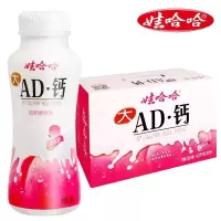 娃哈哈AD钙奶蜜桃味220ML（1*24瓶）