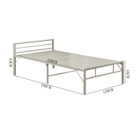 [一鹏]床办公折叠床单人床家用简易床小户型铁床午休床成人床