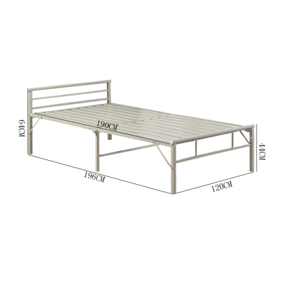 [一鹏]床办公折叠床单人床家用简易床小户型铁床午休床成人床