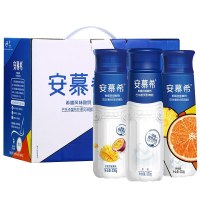 伊利 安慕希高端畅饮希腊风味酸奶芒果百香果味 230g*10瓶