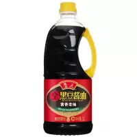 鲁花 全黑豆酱油酱香老抽1L