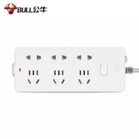 公牛(bull)插座 GN-402 3米带开关多用接拖线板电源插排插板插座