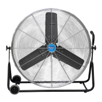 德通 Deton FF-75M(220V,750MM) 移动式工业用台地式风扇(包装数量 1台)