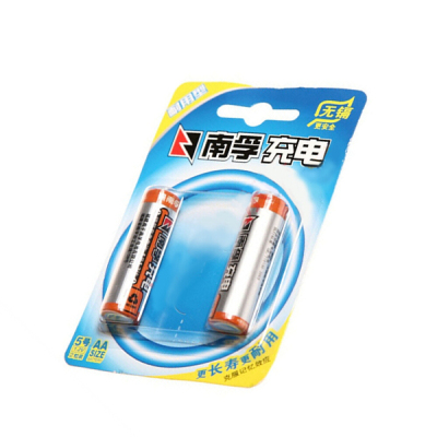 南孚(NANFU)5号充电电池2粒 镍氢耐用型1600mAh