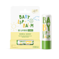 润本 儿童唇膏婴儿护唇膏润唇膏无香型4g 51740002