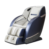 大丁楼(DADINGLOU) 按摩椅 家用 智能休闲多功能电动按摩椅 SM-663 米蓝色