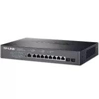 TP-LINK 全千兆二层网管POE交换机 TL-SG3210PE 8口供电