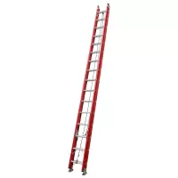 瑞居玻璃钢绝缘梯子家用工程工业梯升降单侧伸缩梯FSDLT-9000、9000*445*175称重135kg