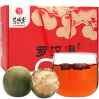 艺福堂 茶叶花草茶 广西桂林大果罗汉果茶 24个/盒 泡水喝的润喉清嗓花茶396g