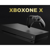 XBOX oneX 体感游戏机 1T 主机+适配器(不带体感)