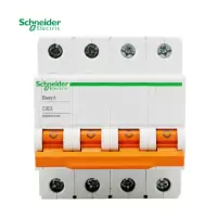 施耐德电气(Schneider Electric) EA9AN 4P C63 断路器 空气开关(单个装)-(个)E9系列