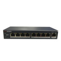 海康威视9口百兆交换机延长网线传输 非网管标准 DS-3E0309-E