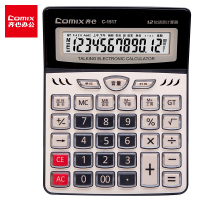 齐心 C-1517 土豪金语音计算器 金色 （单位：个）