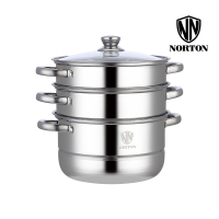诺顿厨具 欧克斯三层蒸锅