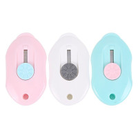 晨光(M&G) 美工刀 多功能办公户外裁纸刀手工刀快递开箱刀壁纸刀墙纸刀 9mm儿童美工刀 ASS91361-5个