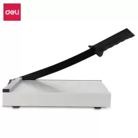 得力deli8015钢质切纸机切纸刀裁纸刀裁纸机250mm250mm