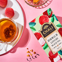ChaLi茶里荔枝红茶角茶包37.5g