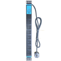 公牛(bull)插座 E-108D PDU机柜专用电源插座插排1.8米插座