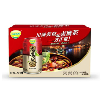 芸峰春·老鹰茶叶饮料芸峰春 老鹰茶饮料罐装310ml*24入西南特产茶饮料纸箱包装