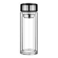 礼促优选格调双层玻璃杯