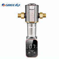 格力 (GREE) 前置过滤器 WTE-QZBW14全屋自来水反冲洗家用大流量中央净水机水压实时监控316医用不锈钢滤网