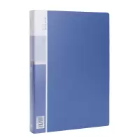 得力 5005 资料册60页(蓝色)(本) 办公用品[12本起订]