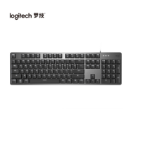罗技(Logitech) K845 机械键盘(单个装)-(个) 黑色 Cherry樱桃红轴 单光