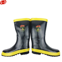 谋福8443[微型消防站选用] 97战斗靴 训练胶靴 劳保靴 战斗靴39~44码