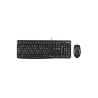 键鼠套装 有线键鼠套装MK120 办公键鼠套装全尺寸 黑色