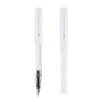 晨光(M&G)AFPM1202 文具EF明尖白色钢笔 商务办公签字笔 优品系列学生练字笔墨水笔(赠1墨囊) 单支装