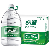 怡宝 饮用水 纯净水4.5L*4桶装水 整箱装ZY