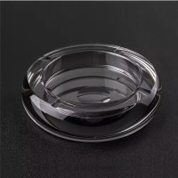Zs-正坤创意水晶玻璃鼓圆型 四色可选 欧式客厅家用烟灰缸