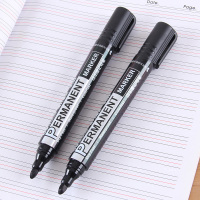 得力S552油性记号笔 黑色 10支装