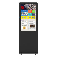 超星电子书借阅机V3.3 43寸竖屏黑色 扫码阅读 24小时自助借阅图书馆 阅读新方式