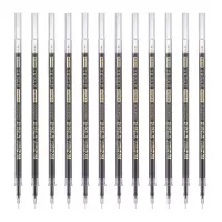 晨光(M&G)4195 文具0.5mm黑色学生中性笔芯 全针管签字笔替芯 孔庙祈福系列水笔芯 20支/盒