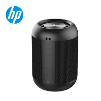 惠普（HP） S10 黑色蓝牙音箱 低音振膜 无线蓝牙迷你低音炮 户外防水音箱 TWS可串联支持SD卡拓展