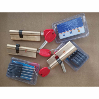 企购优品 门锁防盗门锁芯 全铜锁芯 90P