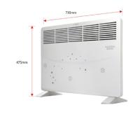 澳柯玛 对流取暖器 NH20N501 两用欧式快热炉取暖器