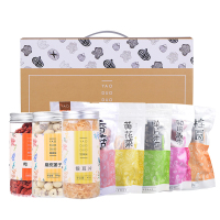 [端午礼盒]姚朵朵 尊享合礼干货礼盒1633g 枸杞磨皮莲子银耳片香菇桂圆