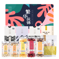 [端午礼盒]姚朵朵 朵朵献礼·繁华似锦1455克 灰枣磨皮莲子竹荪有机香菇