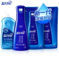 蓝月亮机洗绝配洗衣液(660g兰亮白瓶+600g兰亮白袋×2+500g神器)