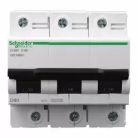施耐德电气(Schneider Electric)小型断路器 C120H 3P D 80A A9N19814